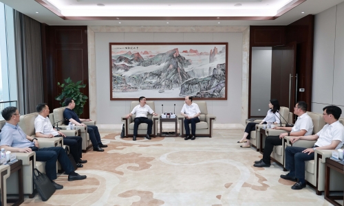 长兴县委副书记、县长朱伟莅临fun乐天使官网调研