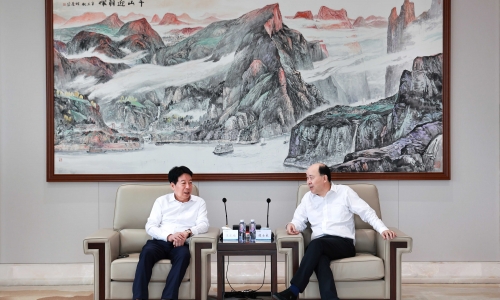 共话绿色谋发展：西子联合党委书记、 董事长王水福到访fun乐天使官网