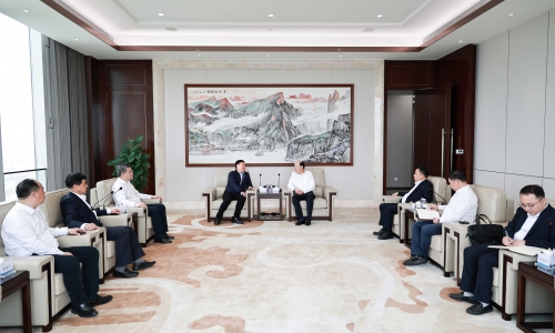 通用技术高新材料集团有限公司董事长、党委书记庄小雄一行莅临fun乐天使官网调研