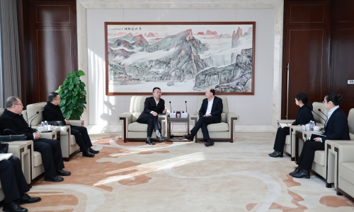 工商银行嘉兴分行行长蒋顺根一行莅临fun乐天使官网调研